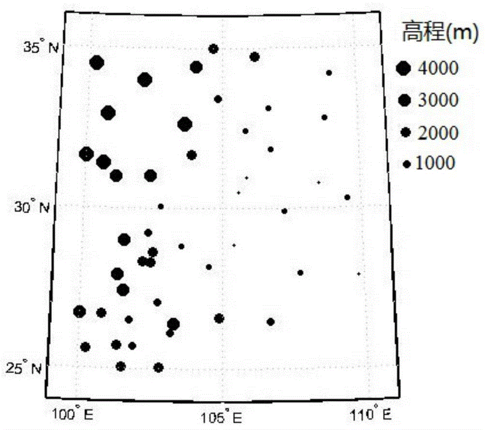 Method for acquiring area troposphere zenith delay