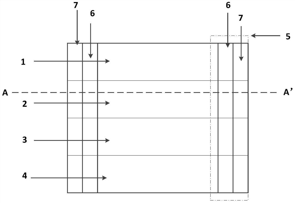 A pixel structure that can improve the responsiveness of frame transfer ccd