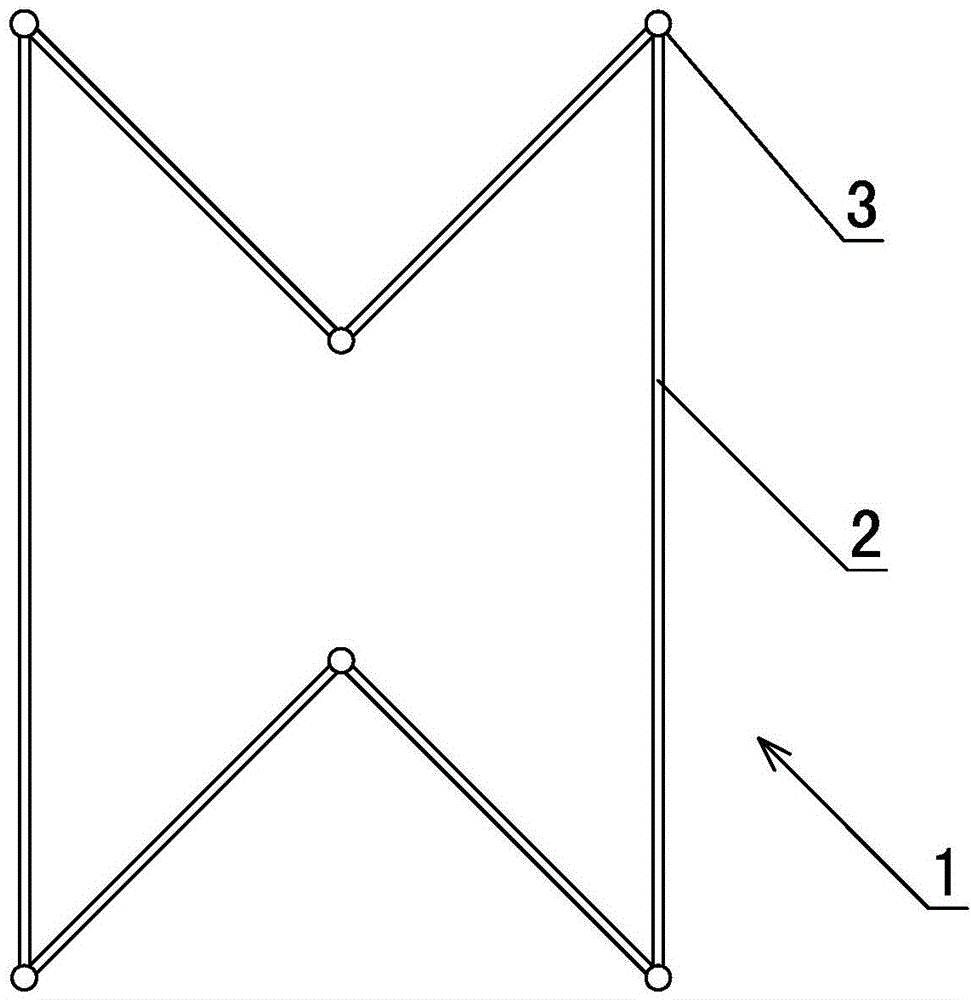 Foldable gasification firewood stove