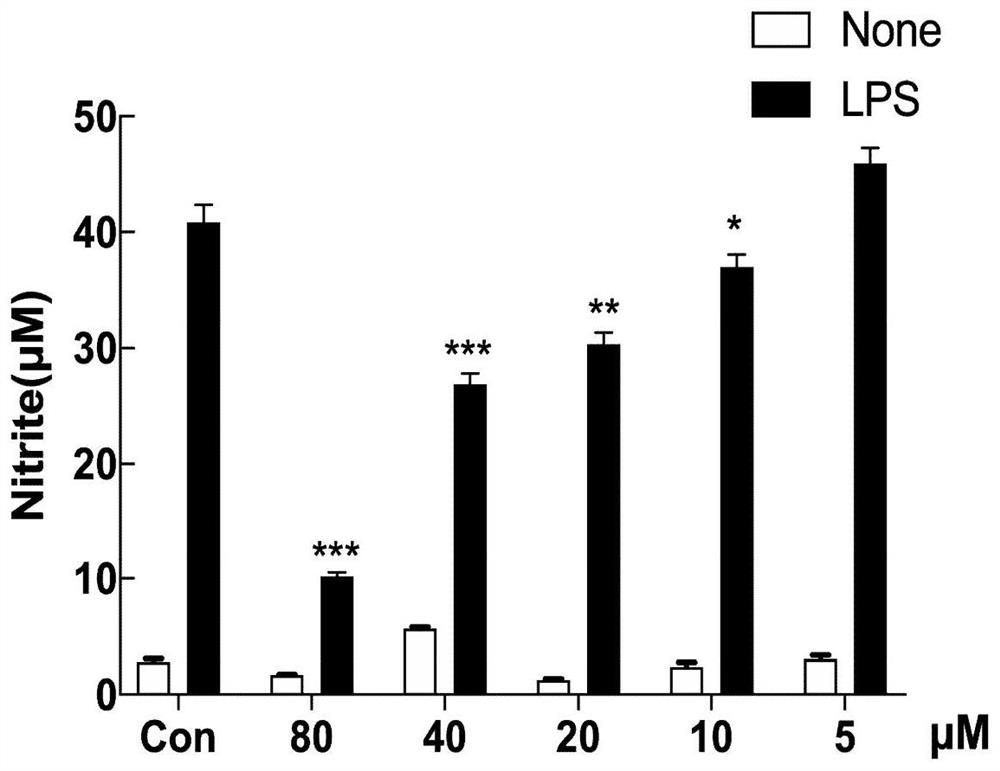 Application of small molecule compound in preparation of anti-depression drug