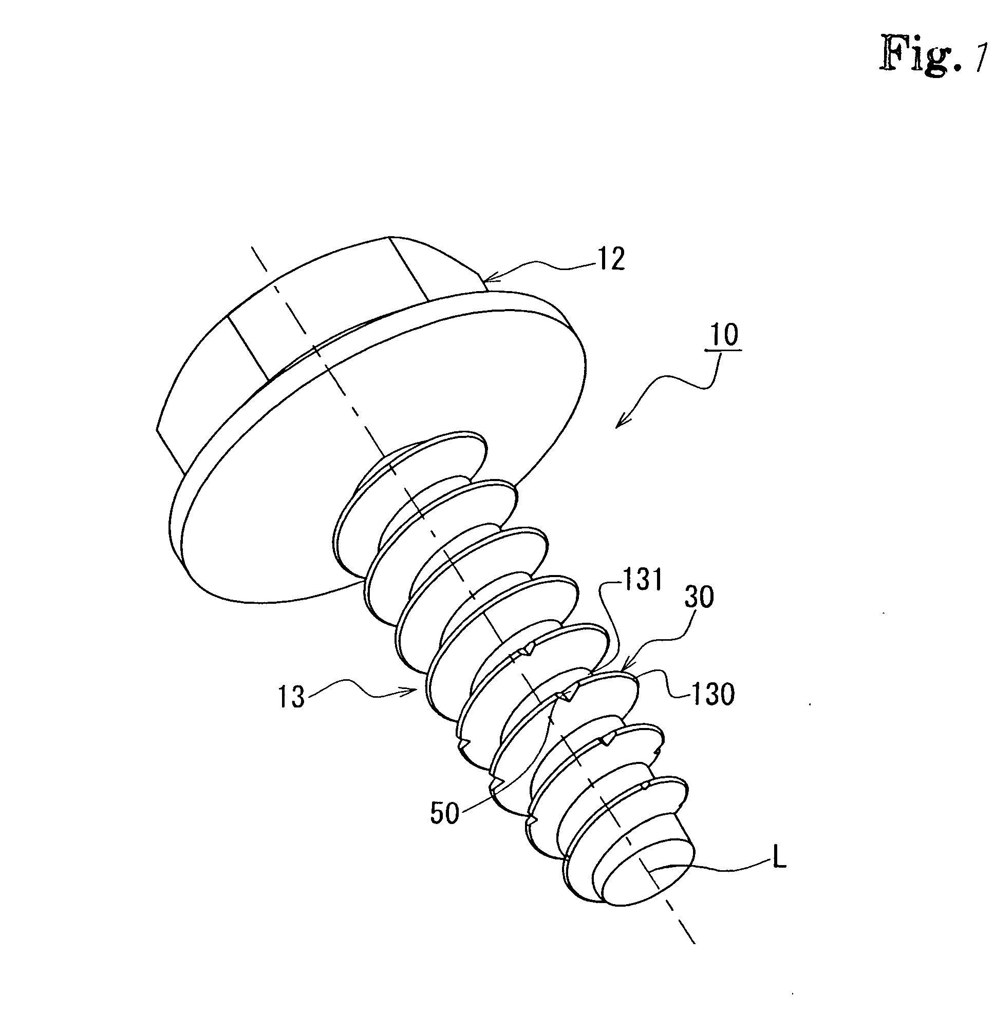 Tapping screw