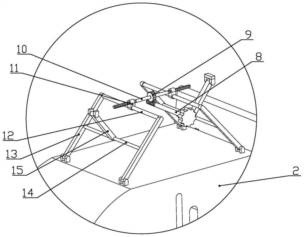 Auxiliary device used for gynecological examination