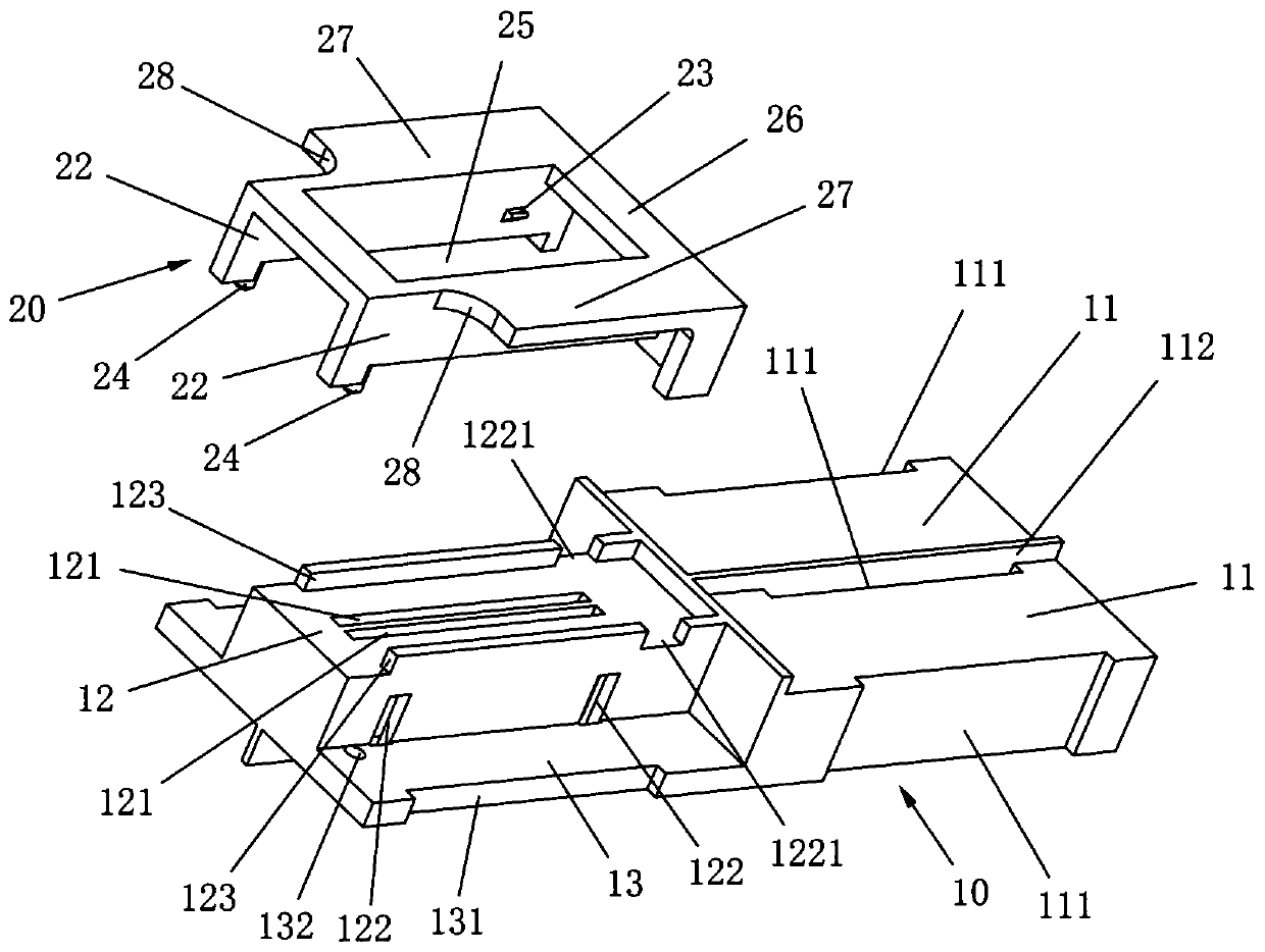 Battery cell series connection module support, and battery cell series connection module and assembling method thereof