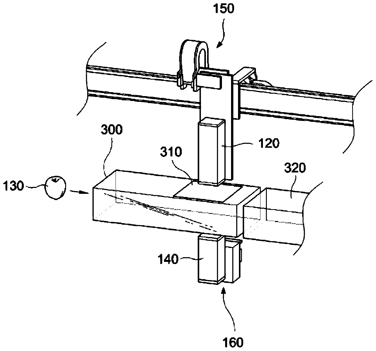 High-resolution terahertz wave concentrating module, scattered light detection module, and high-resolution inspection apparatus using terahertz bessel beam