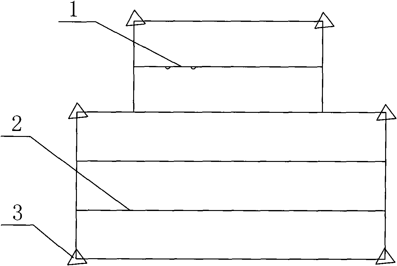 Digital photography measurement image-control point-distributing method based on GPS/INS