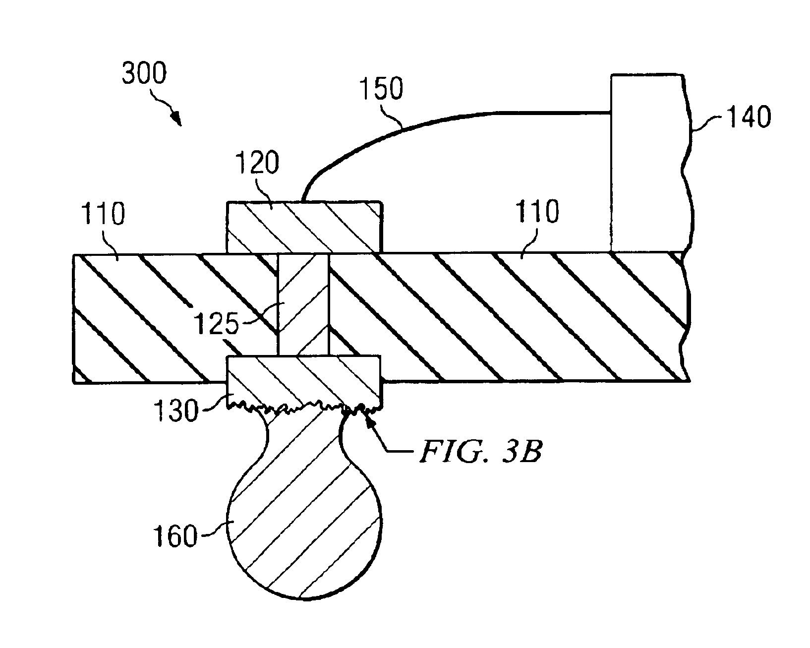 Low cost substrate for an integrated circuit device with bondpads free of plated gold