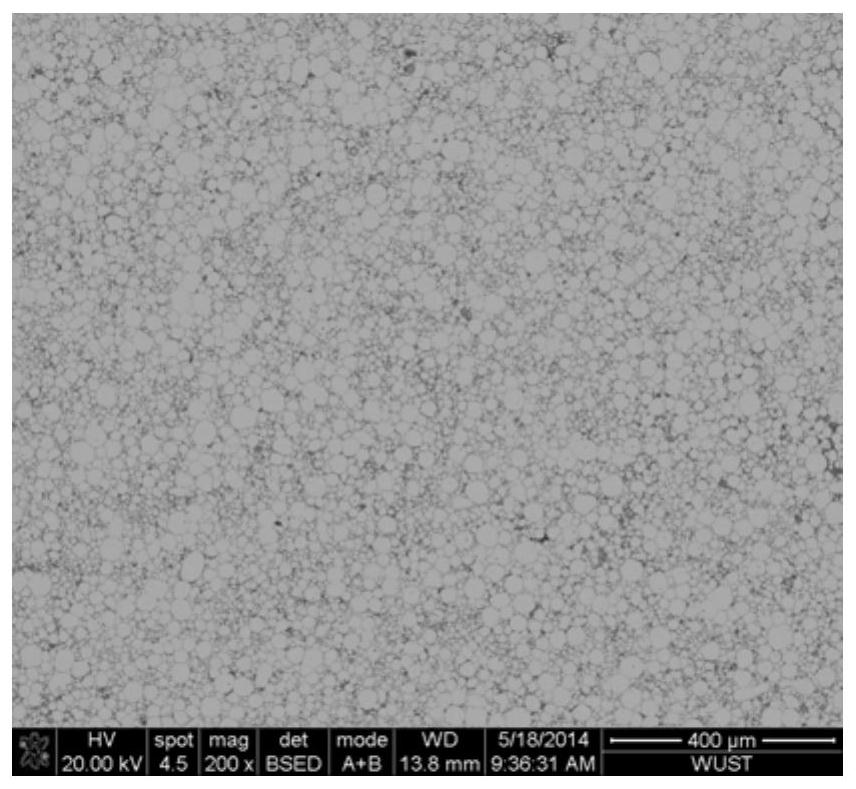 Method and product for improving magnetic conductivity of iron-based magnetic powder core based on magnetic exchange length