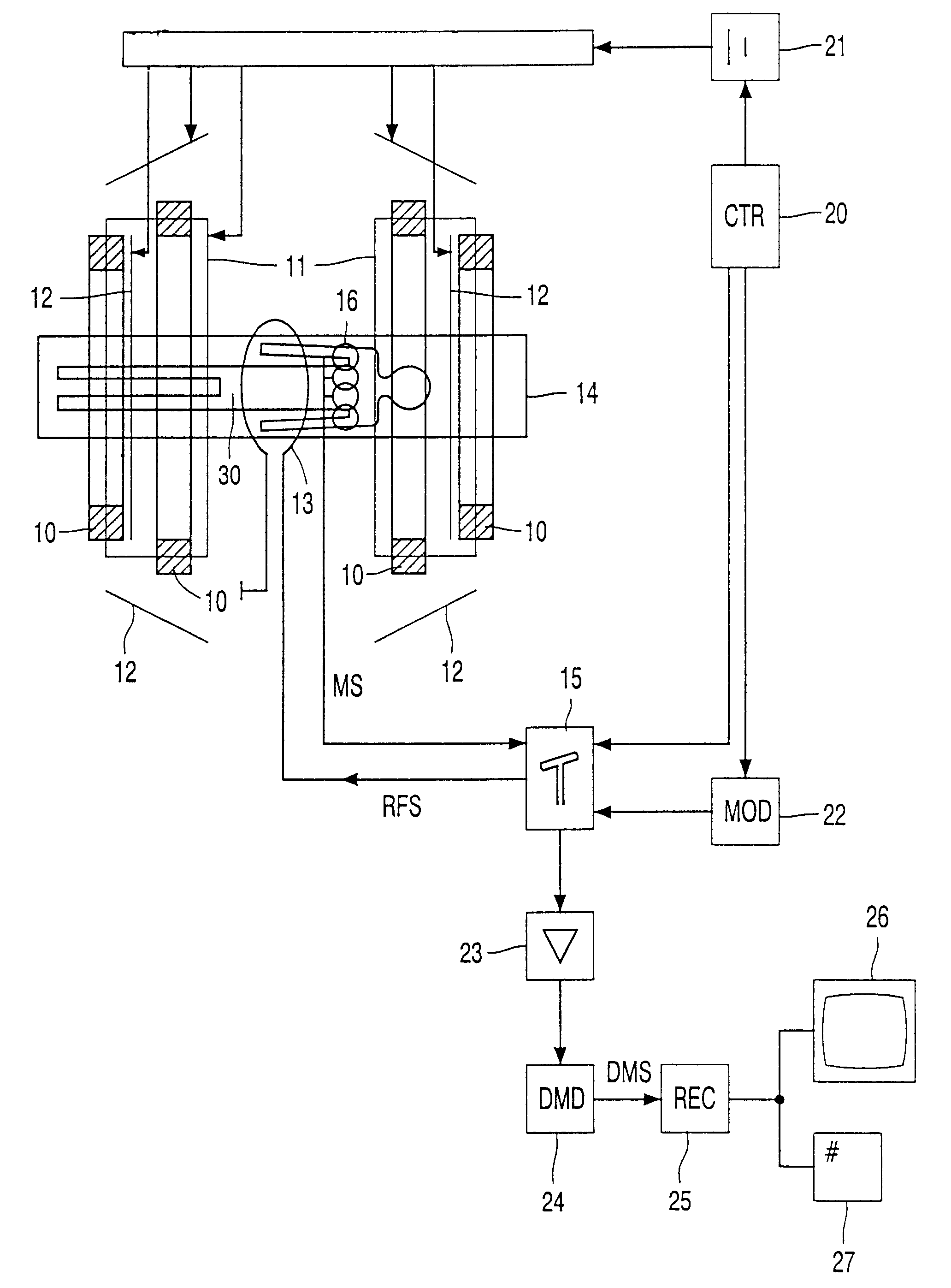 Magnetic resonance imaging method with sub-sampled acquisition