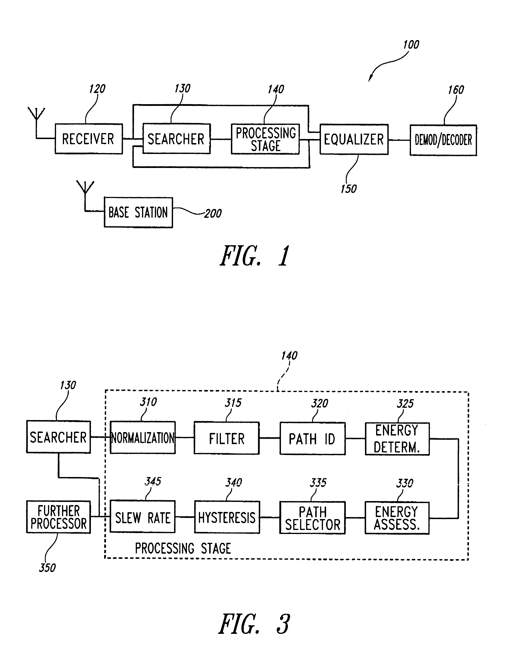 First significant path detection