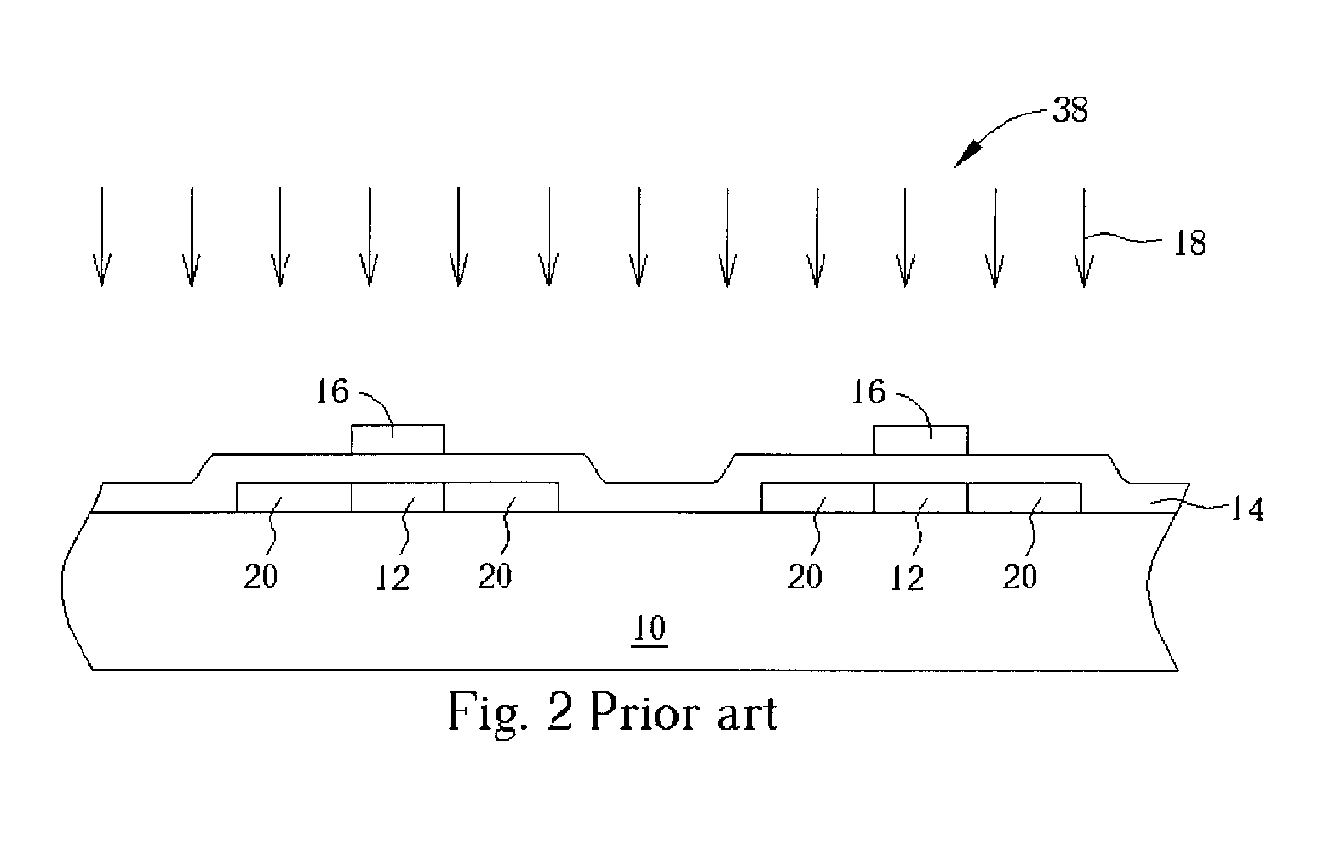 Method for forming a self-aligned LTPS TFT