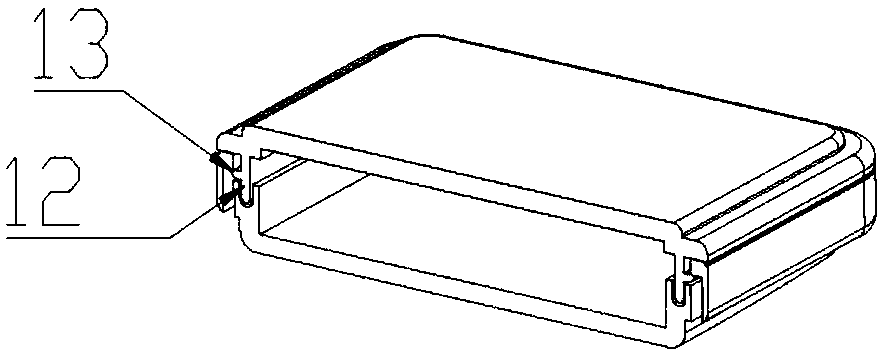 Waterproof fastening shell