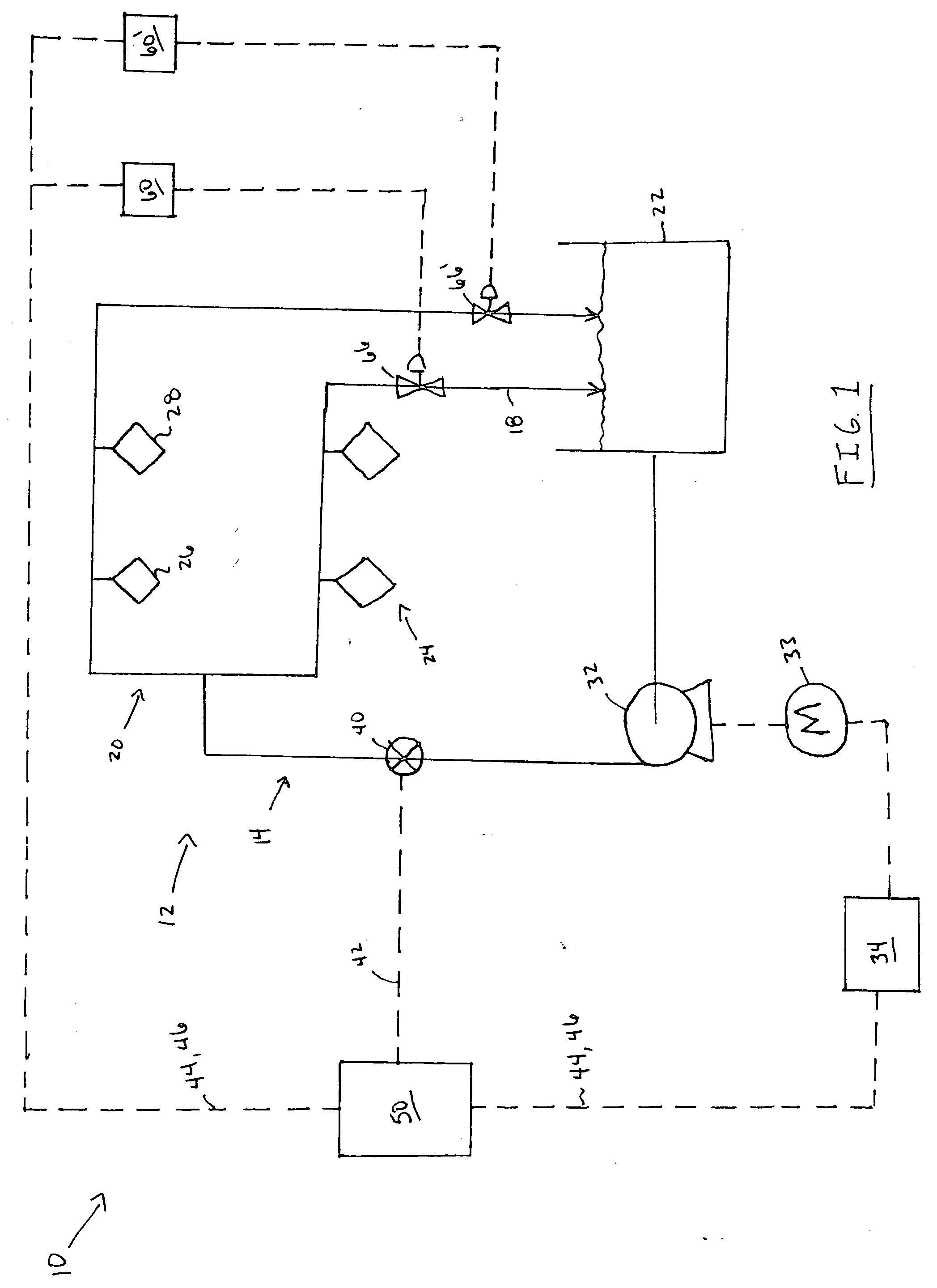 Paint circulation system