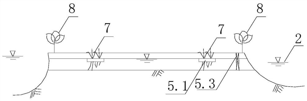 Water system communication system and implementation method thereof