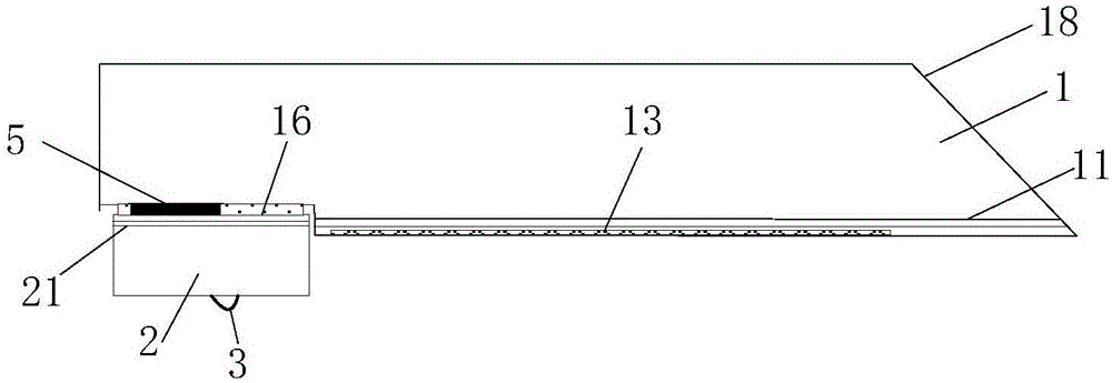 Laser structure for grating coupling and packaging method