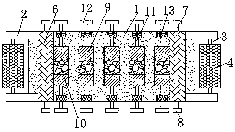 Feeding conveying device for plate cutting machine