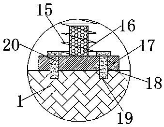 Feeding conveying device for plate cutting machine