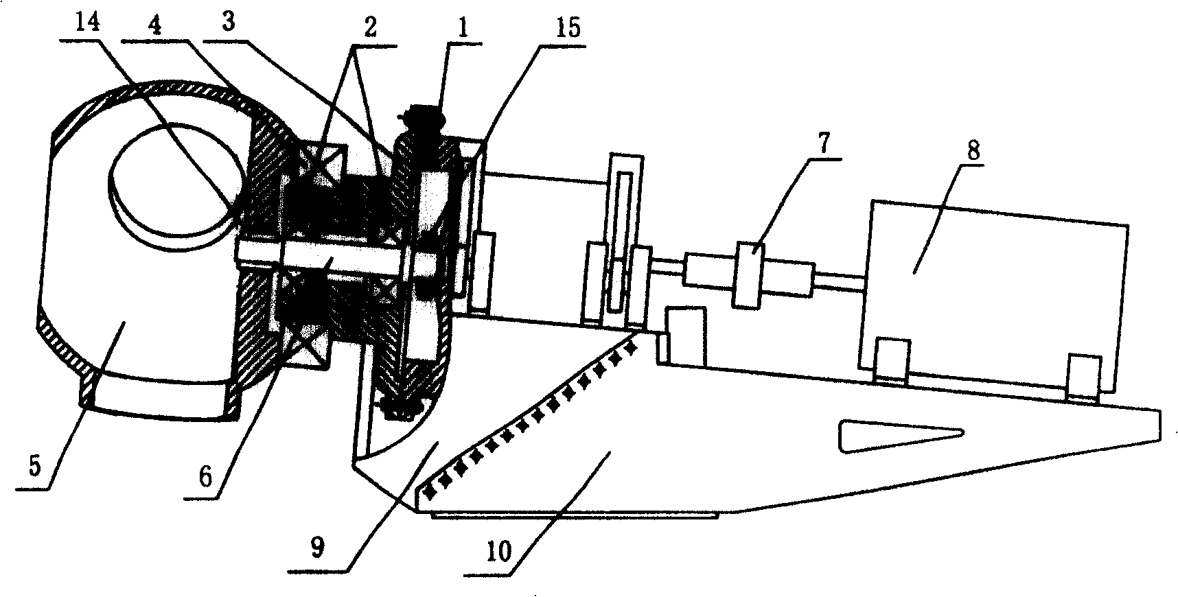 Double-feed type variable speed constant frequency wind turbine generator sets