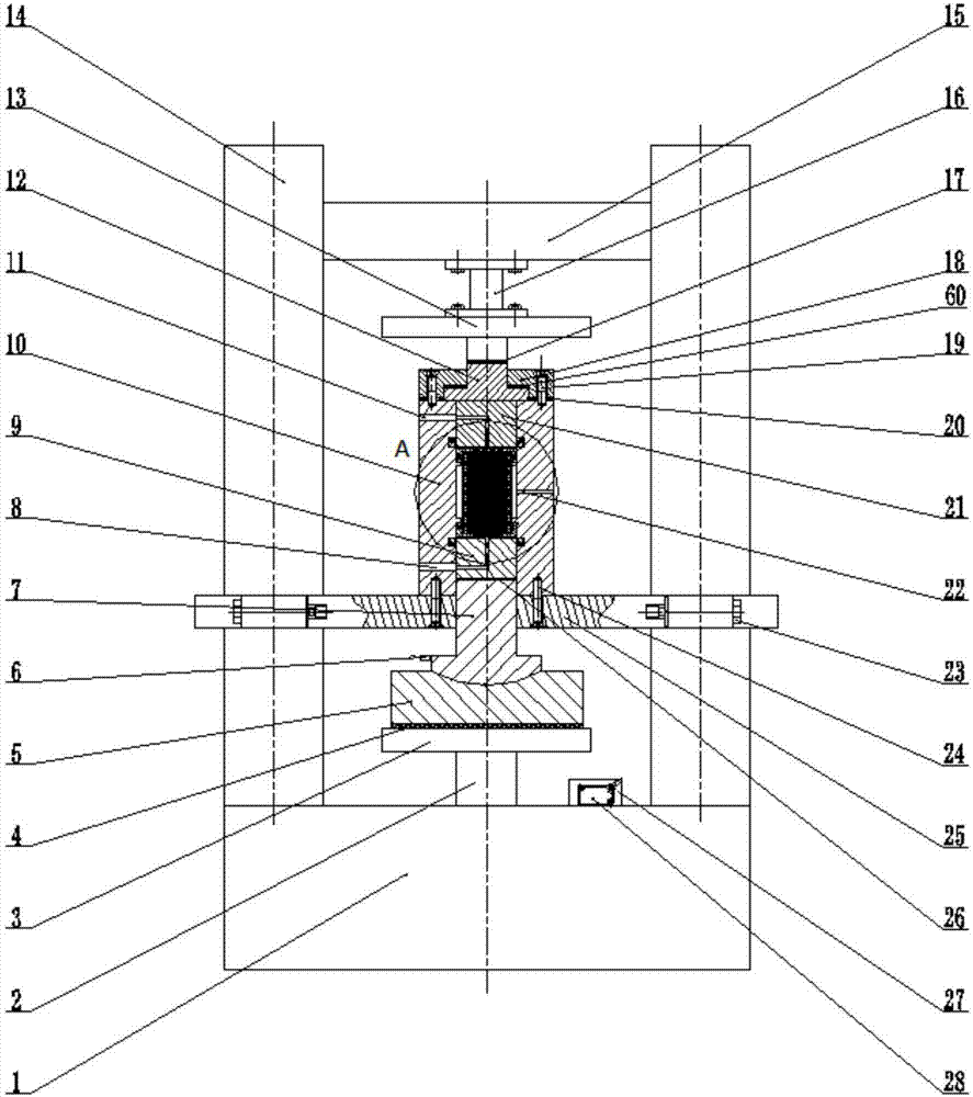 Multifunctional experimental device and method of supercritical carbon dioxide flooded coalbed methane