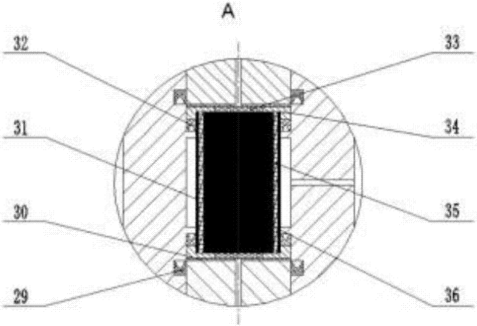 Multifunctional experimental device and method of supercritical carbon dioxide flooded coalbed methane