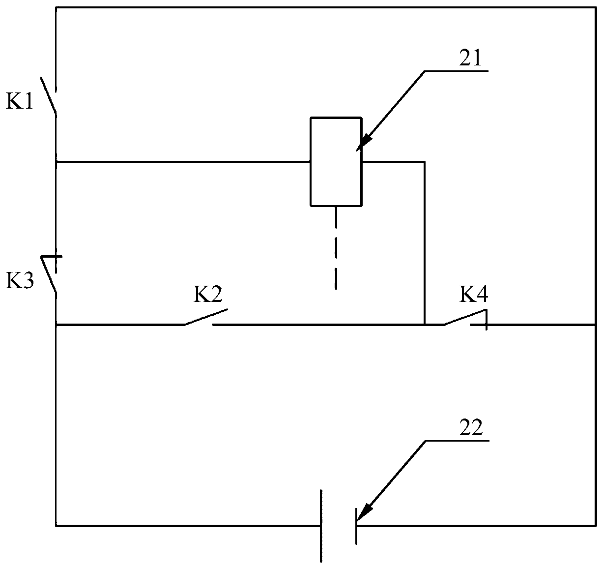 A metal dust treatment device and method