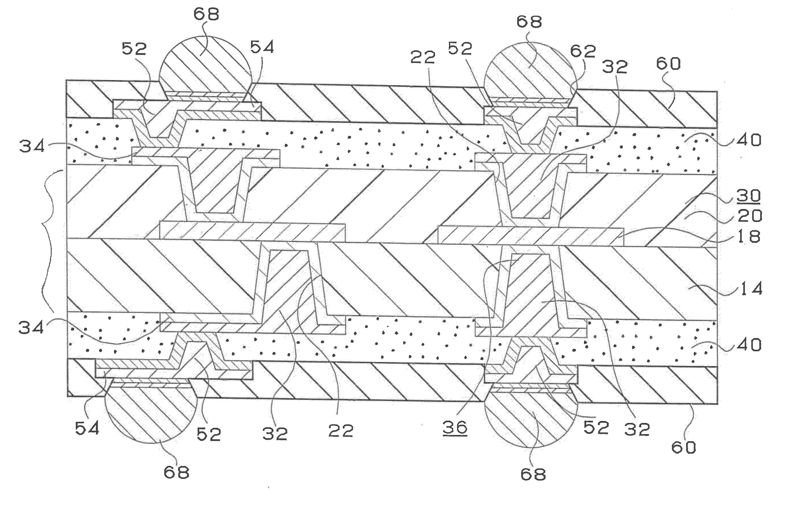 Multi-layer printed circuit board and method of manufacturing multilayer printed circuit board