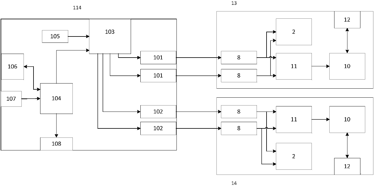 Wireless earphone establishing interaction with earphone box