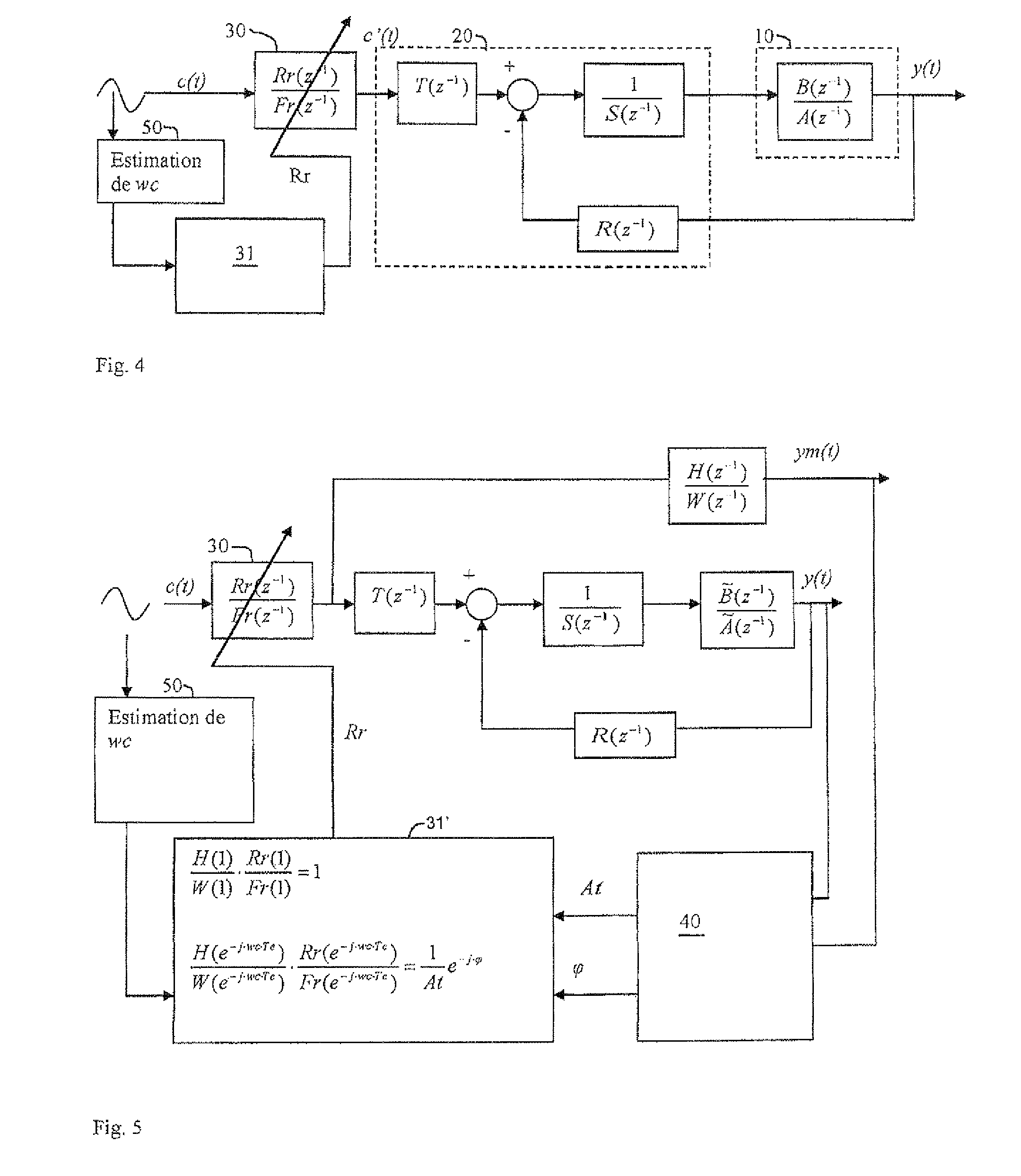 Frequency response optimisation of a movement simulator by adaptive sinusoidal reference tracking