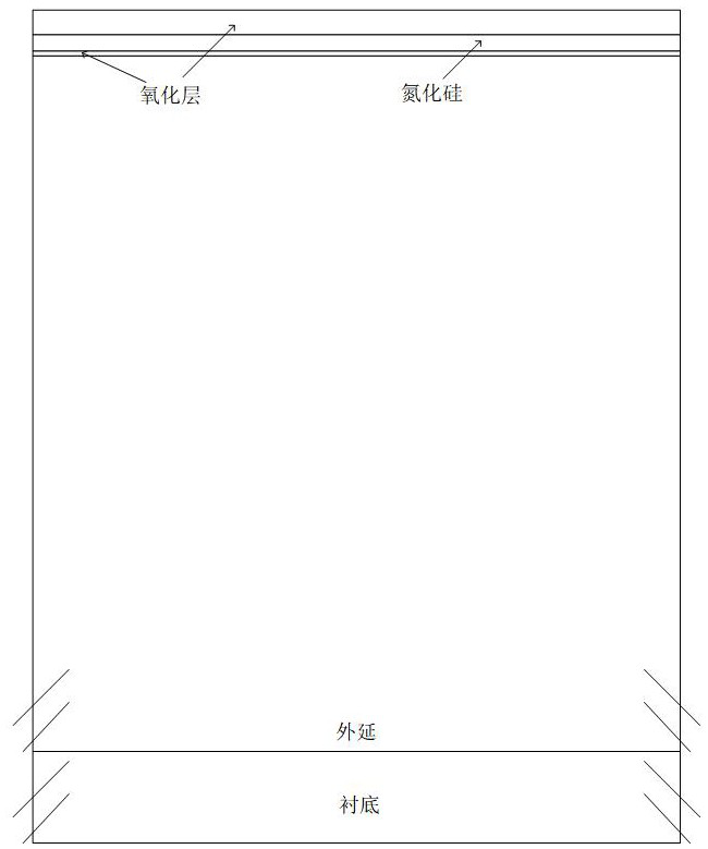 Manufacturing method of three-section type oxide layer shielding gate trench MOSFET structure