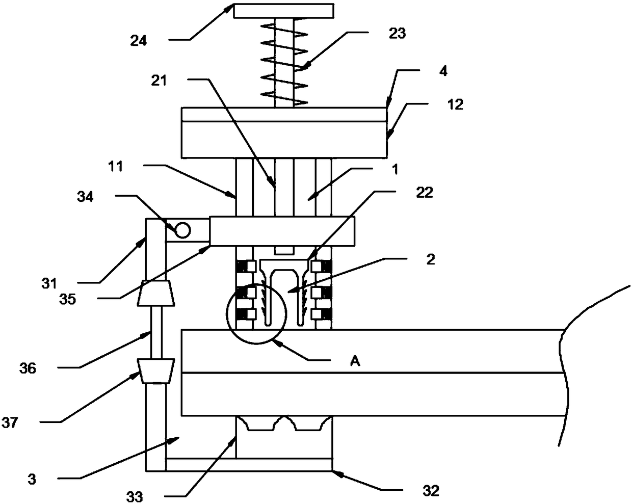 Automatic punching rivet