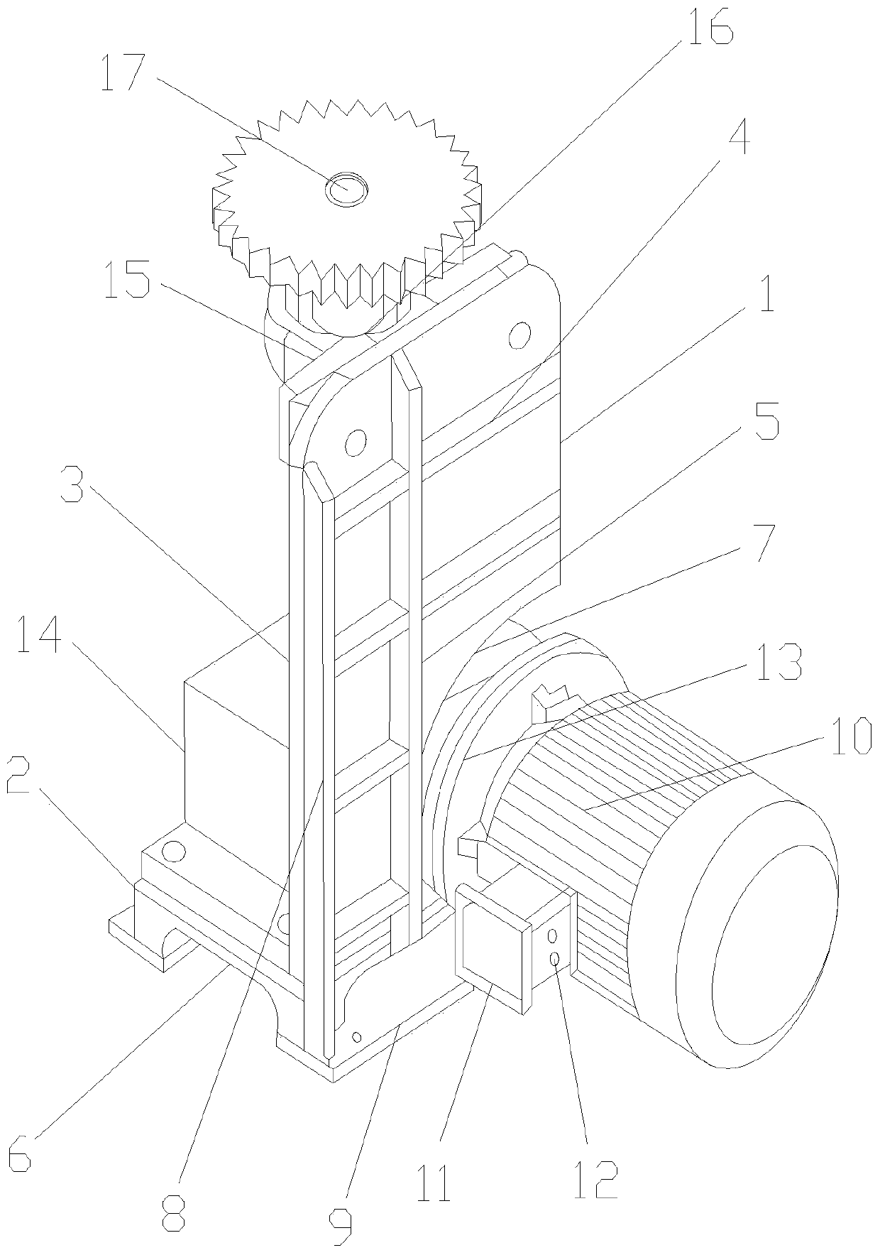 A New Scraper Driving Device