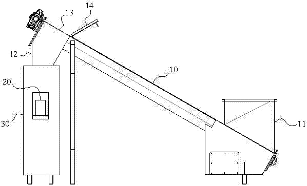 Picking and conveying integrated mechanism