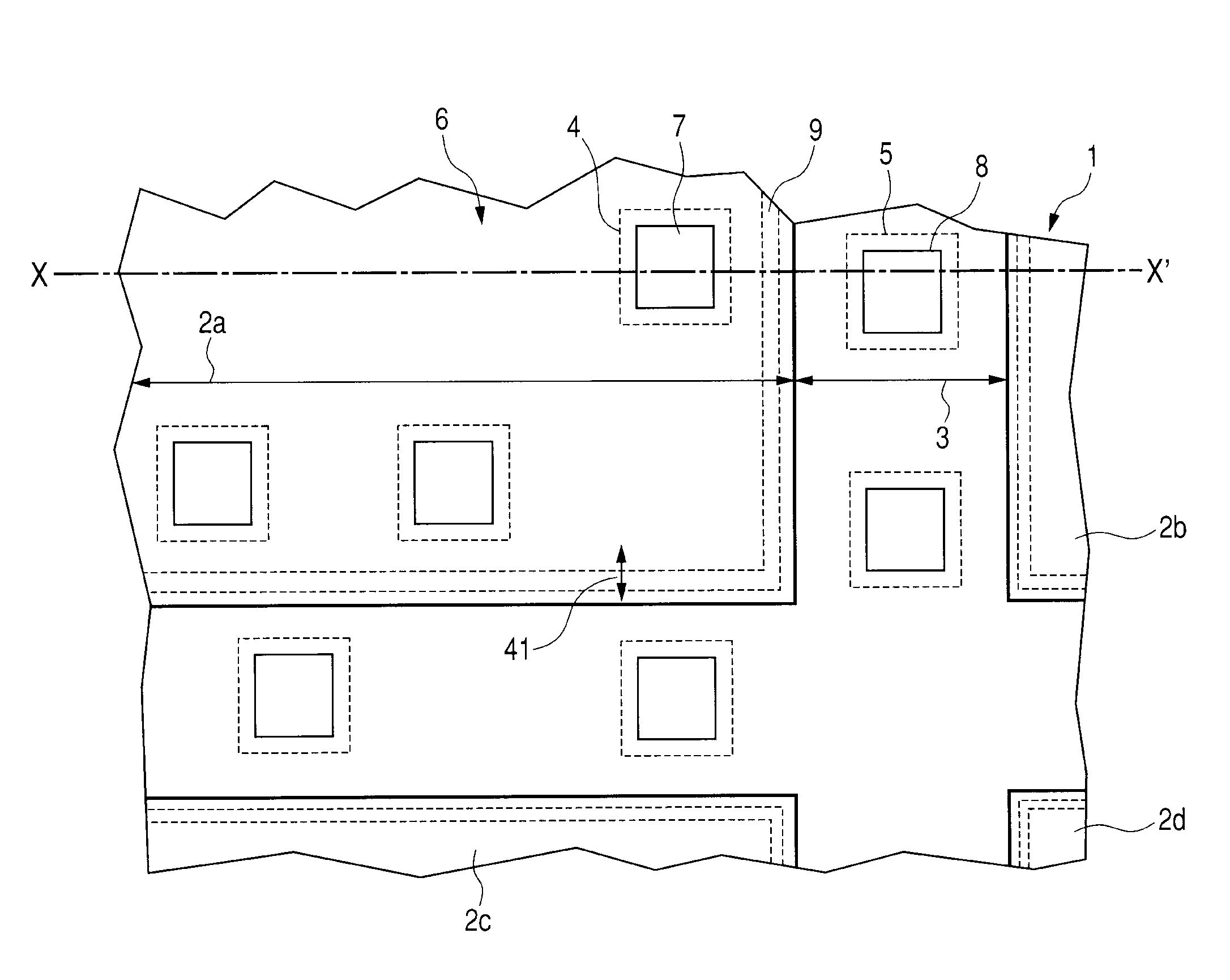 Semiconductor integrated circuit device and a method for manufacturing a semiconductor integrated circuit device