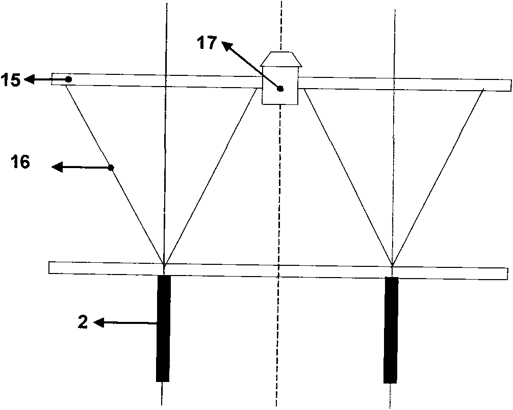 Light condensation-light conversion composite reinforced type solar photocatalysis water-decomposition hydrogen-production system