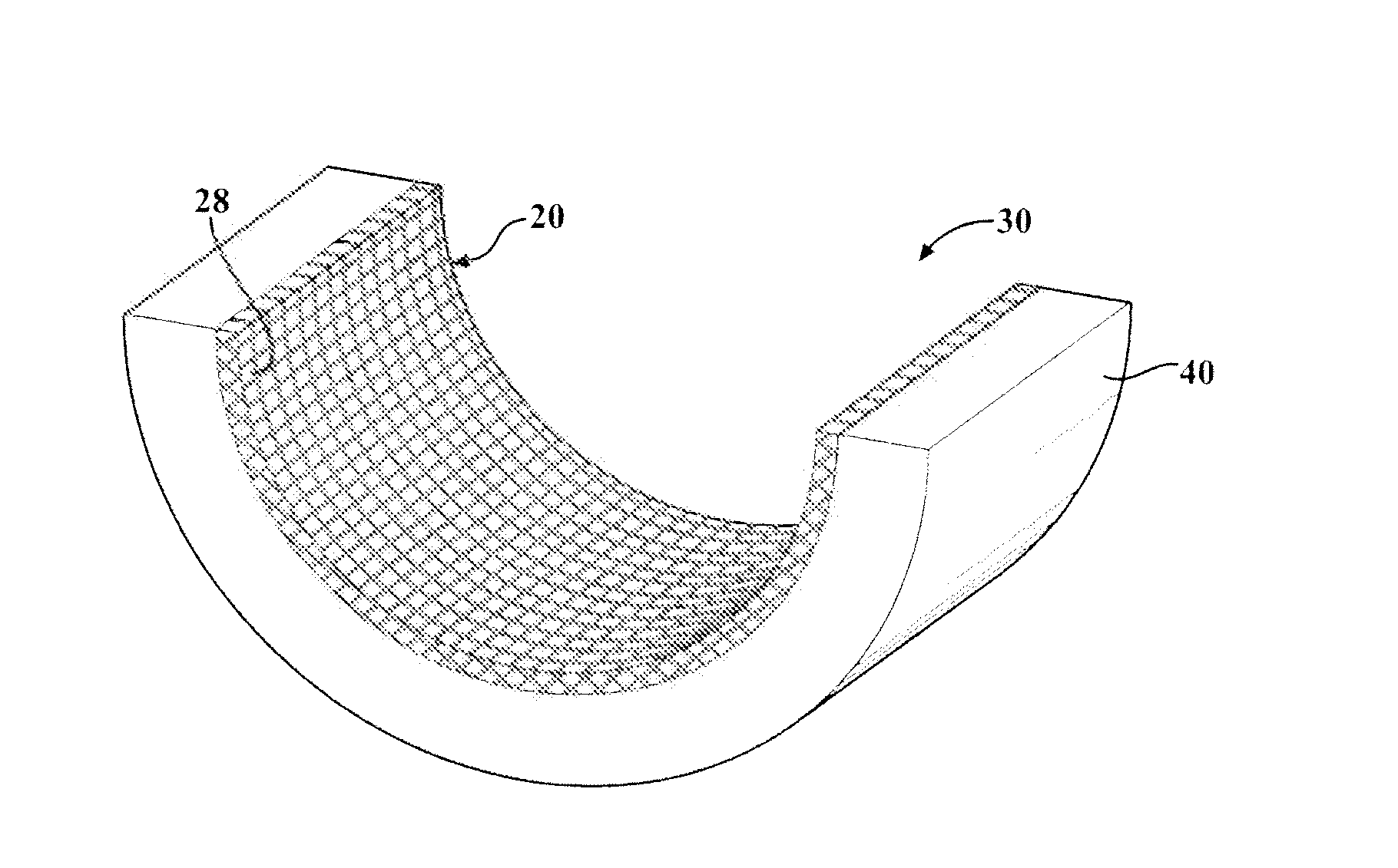 High strength low friction engineered material for bearings and other applications