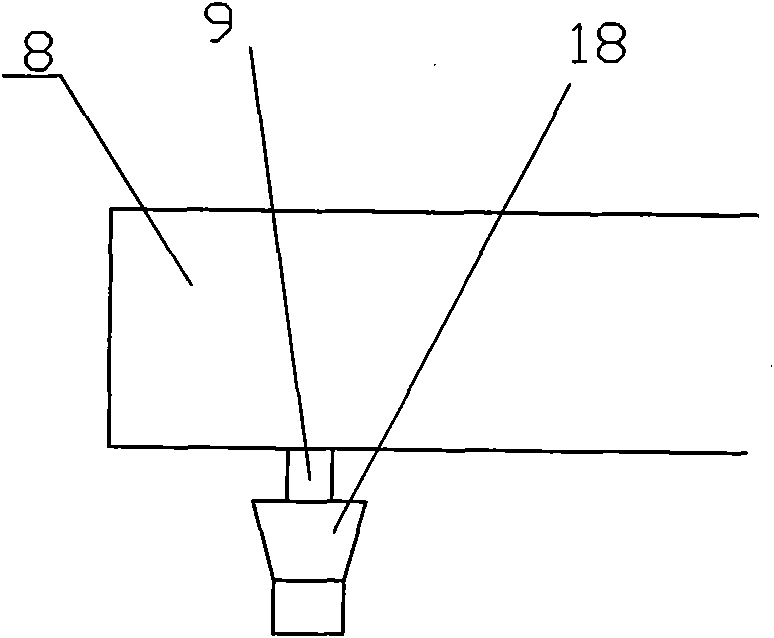 High-efficiency pre-separation pulse bag-type dust collector