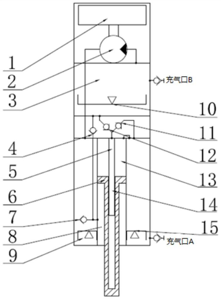 A modular energy conversion device and its working method and application