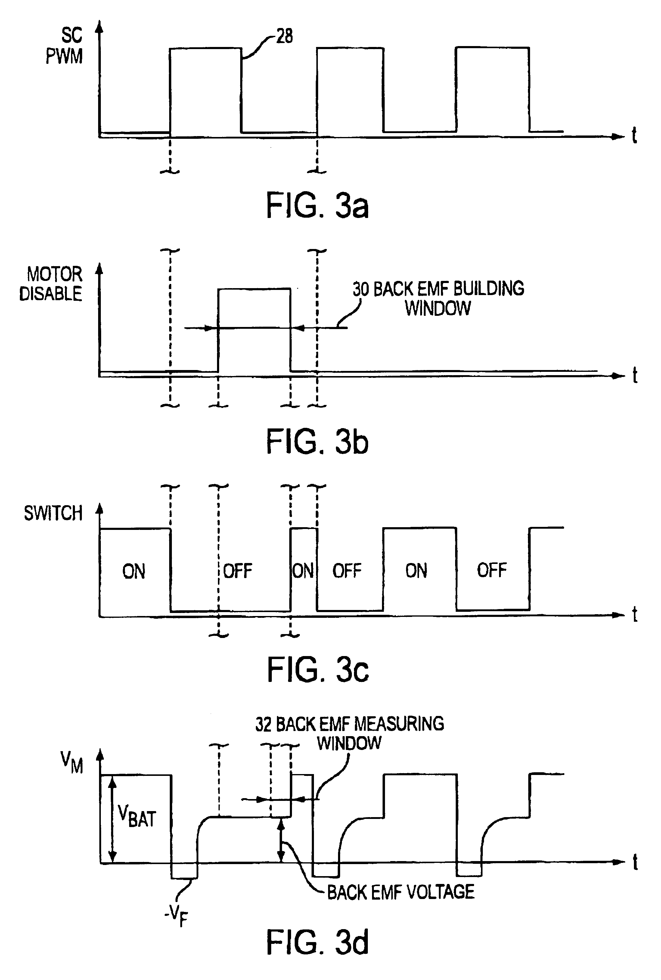 Stall protection based on back EMF detection