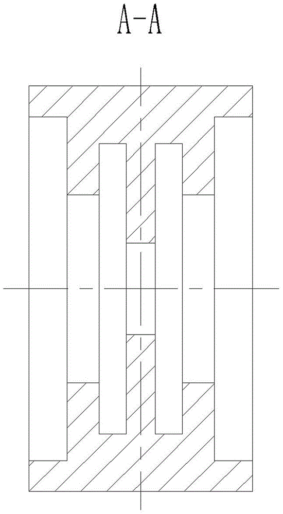 Double-drive movable double-wedge-surface gate plate step-by-step action type gate valve