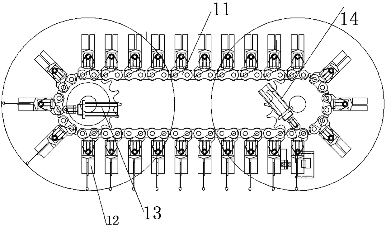 High-precision measuring device in air medium of finished thermistor