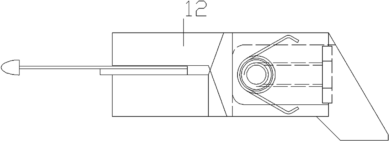 High-precision measuring device in air medium of finished thermistor