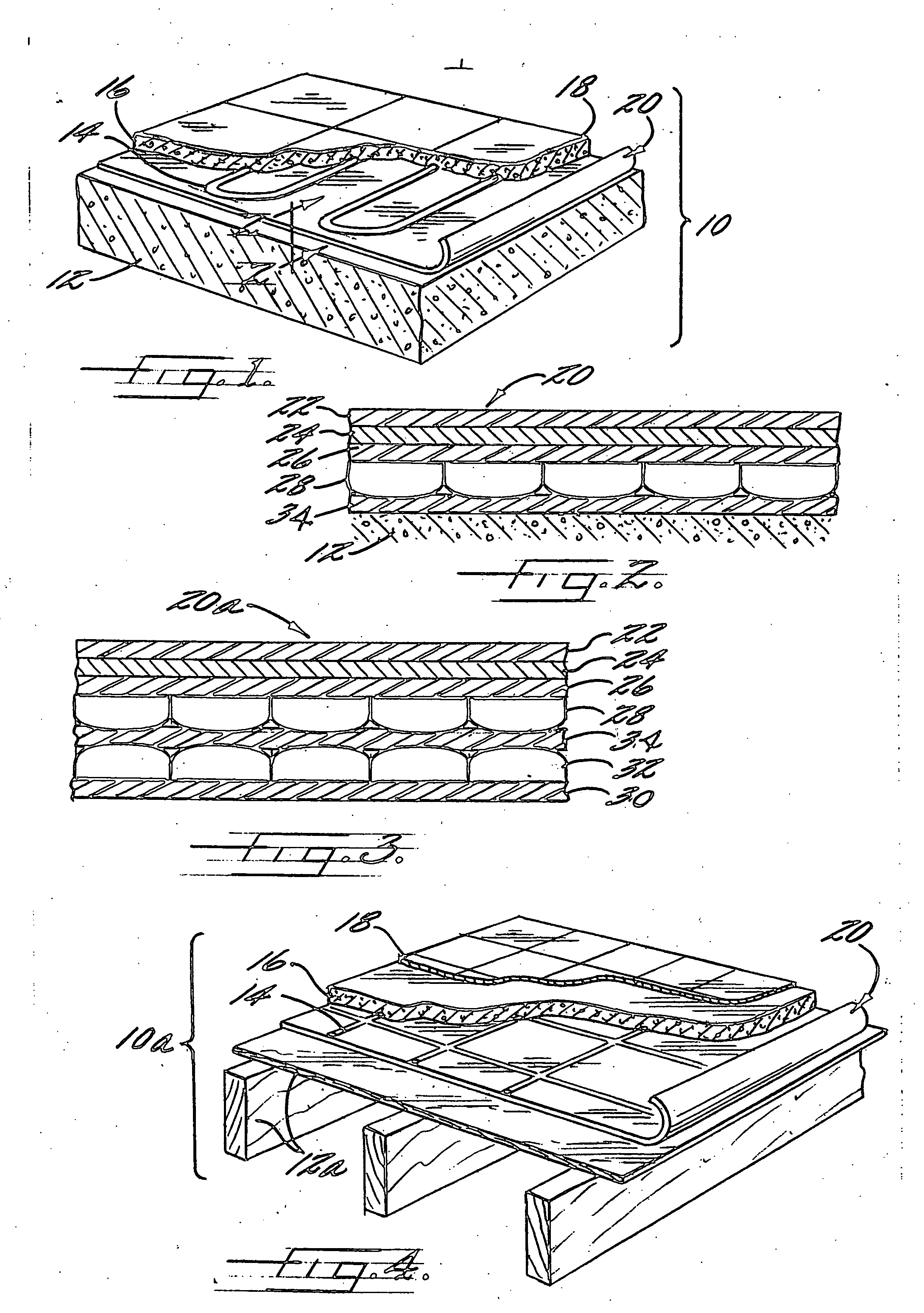 Method of installing a radiant density floor heating system