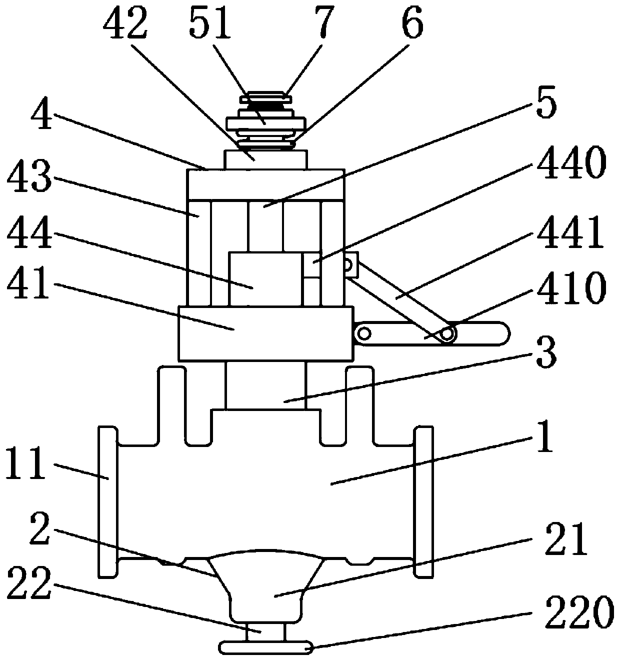 A high pressure water well valve for oil field