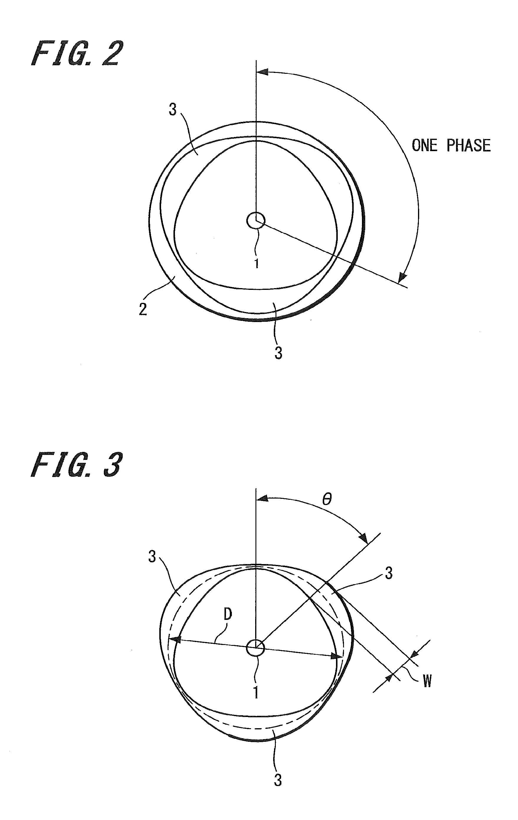 Rotation angle detecting sensor