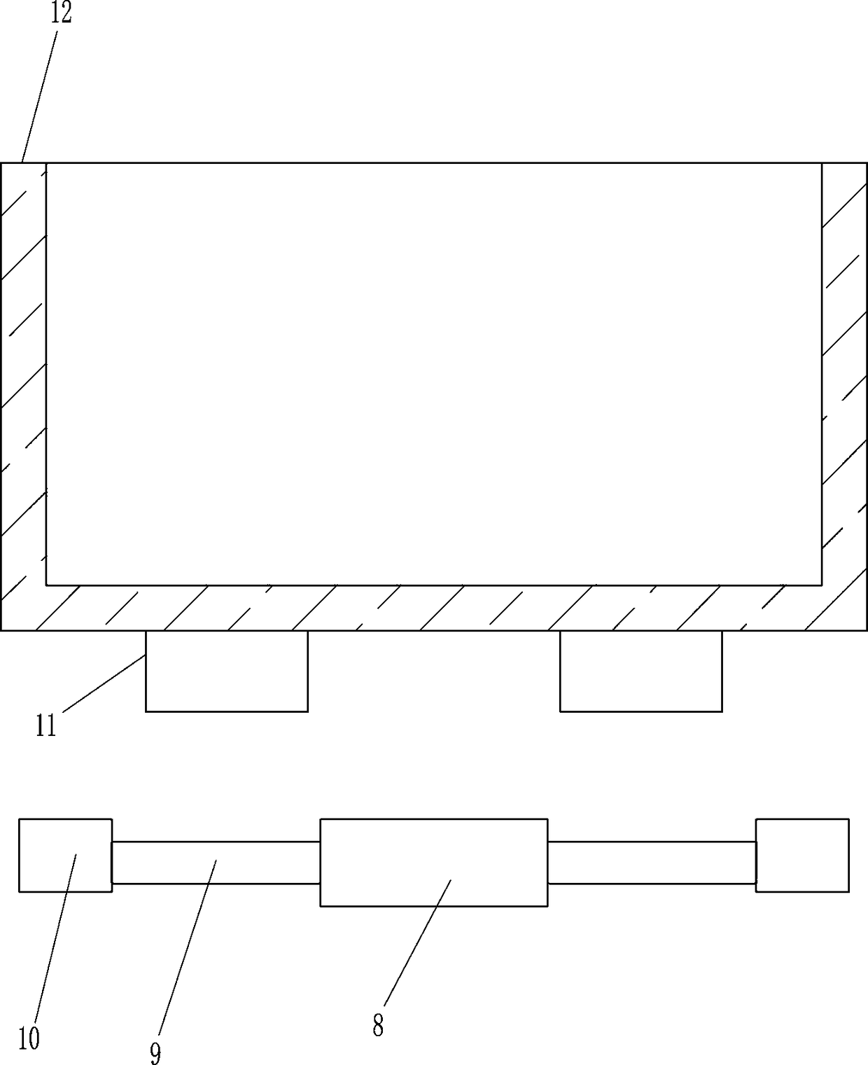 Aquaculture tank providing convenience for classified placement and quick picking and placement