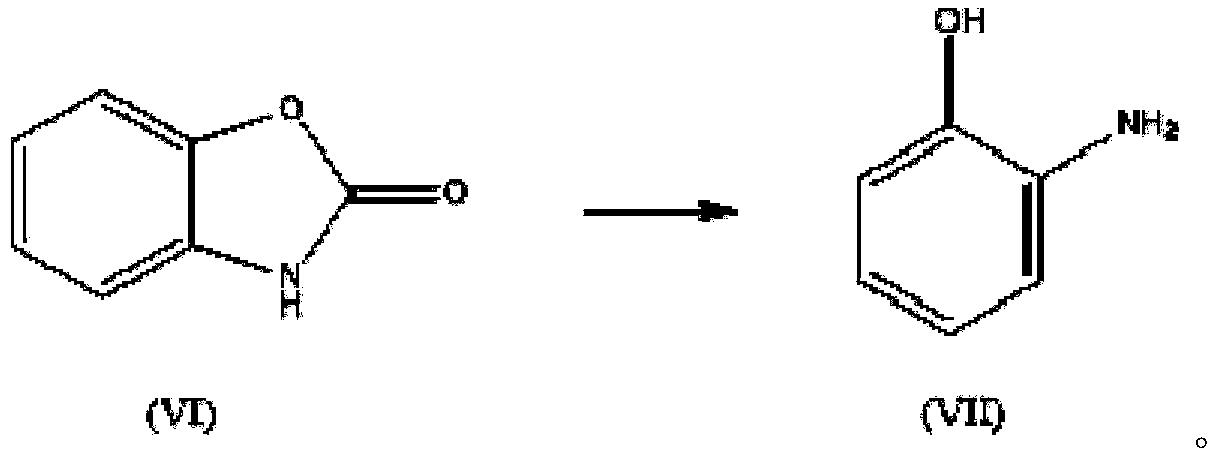 Method for synthesizing benzoxazole compound by using nitration by-products of aromatic hydrocarbon and application of benzoxazole compound