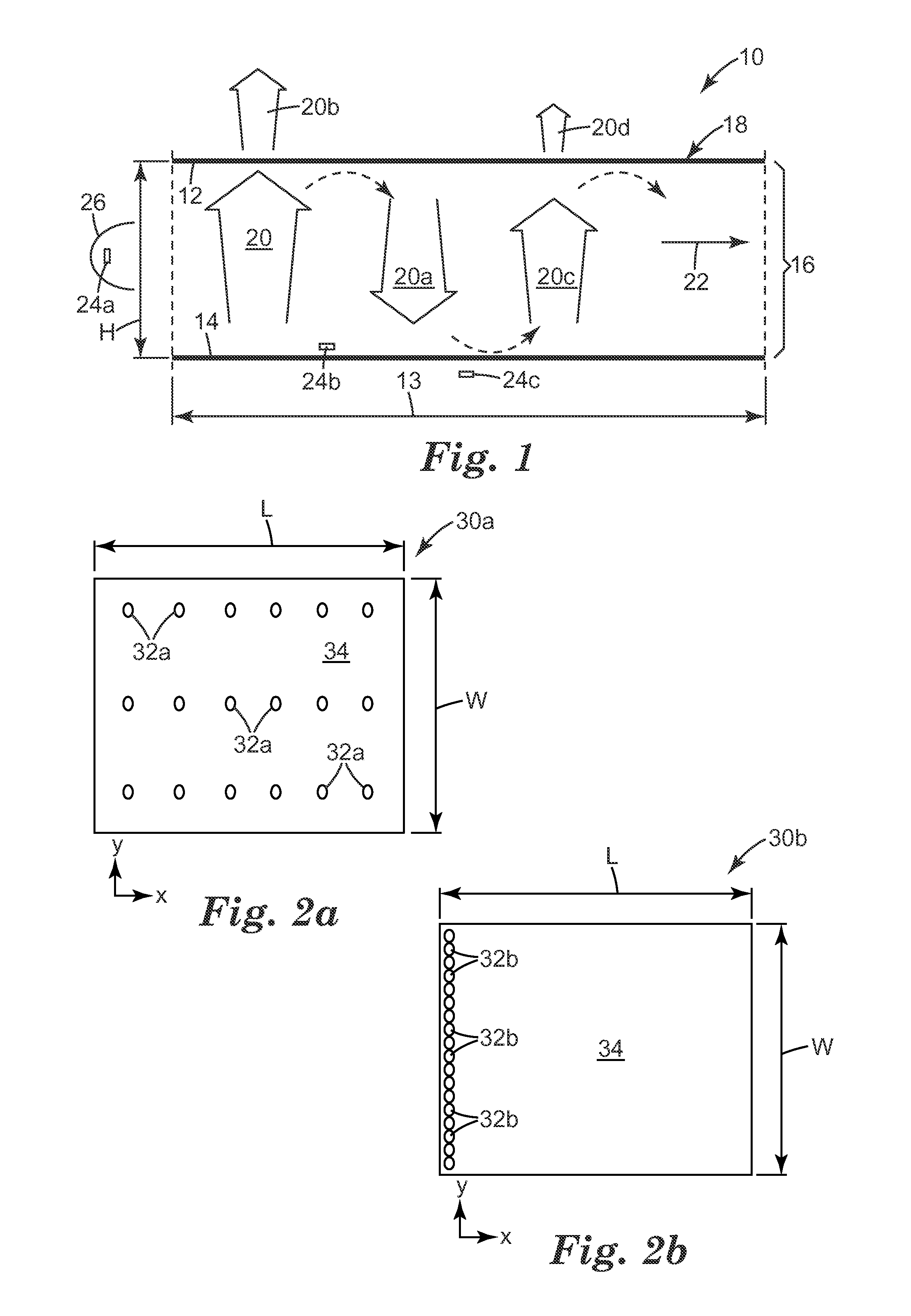 Thin hollow backlights with beneficial design characteristics