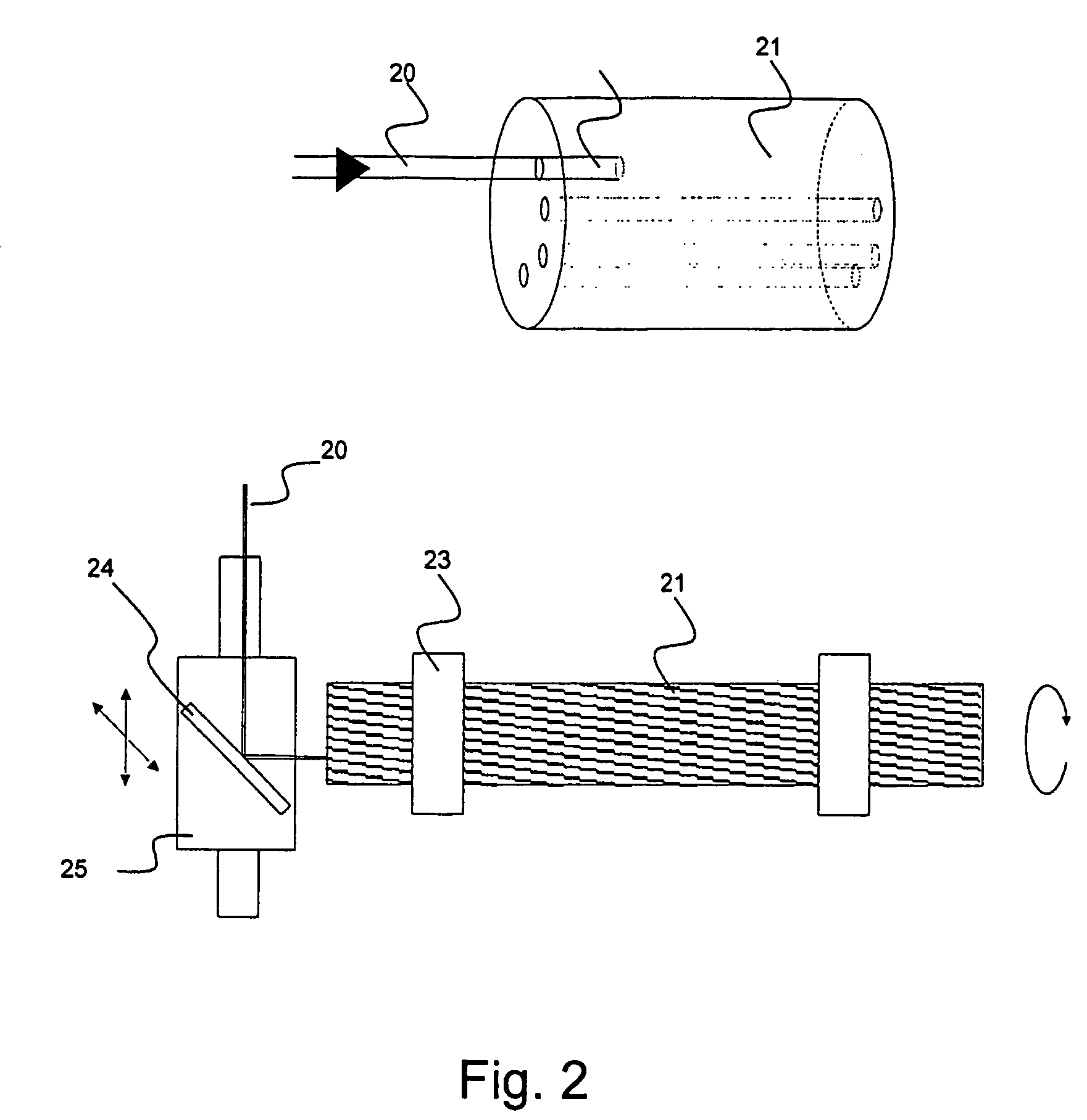 Fabrication of microstructured fibres