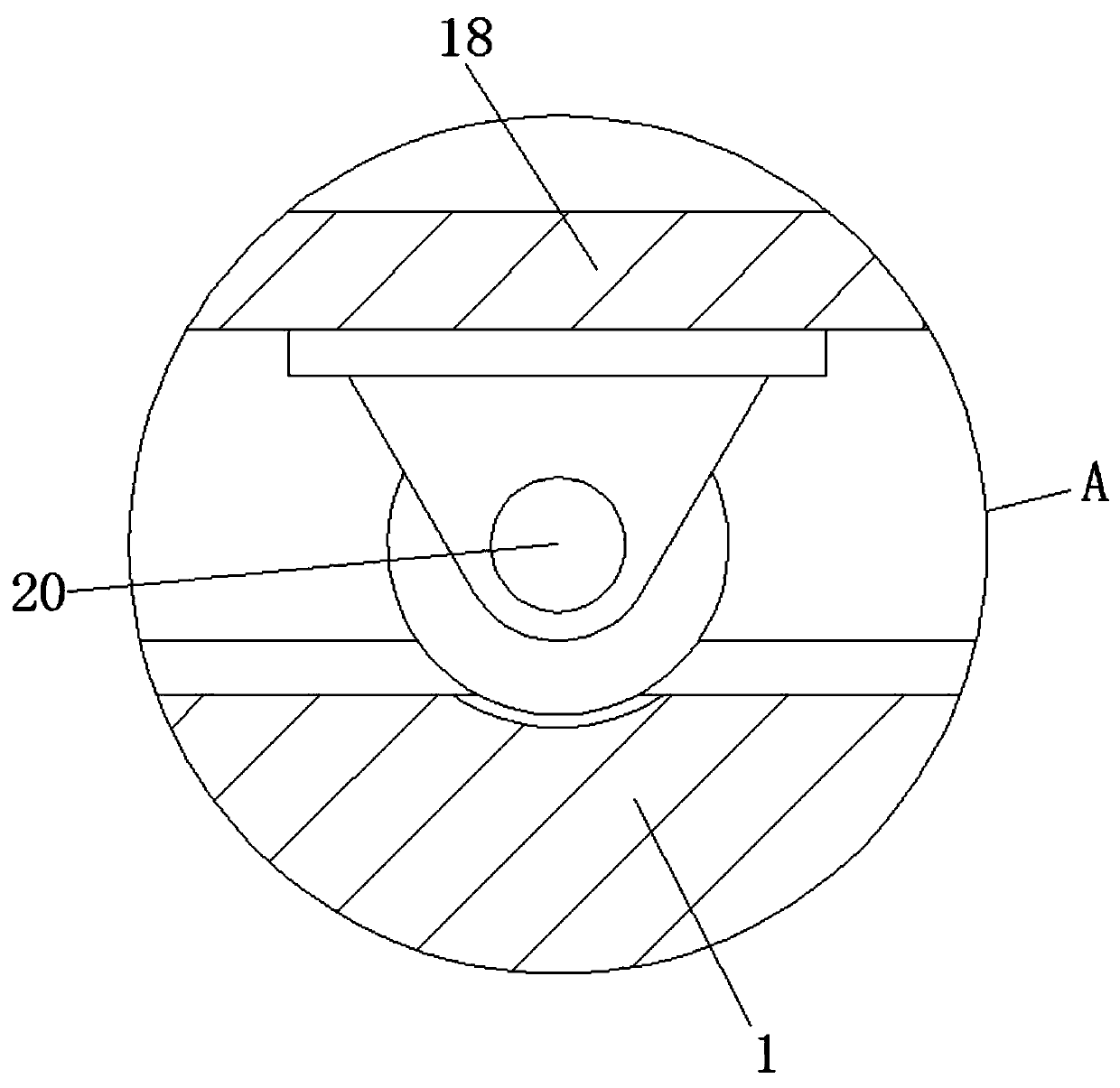 Air environment purification device for construction site