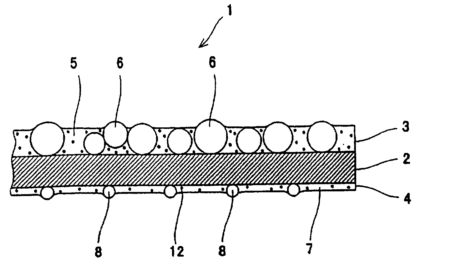 Light diffusion sheet and backlight unit using the same