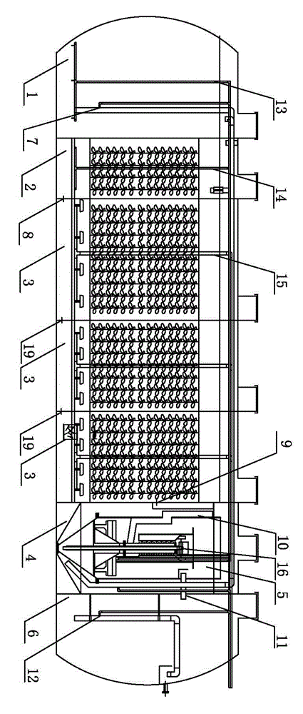 Pump-free integrated wastewater deep treatment equipment